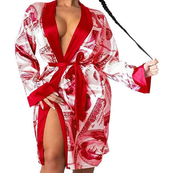 NEW Silky 💲Robe (S) Oversized (Unisex) - Picture 5 of 6